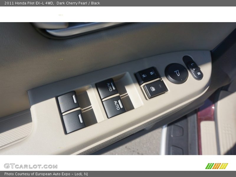 Dark Cherry Pearl / Black 2011 Honda Pilot EX-L 4WD