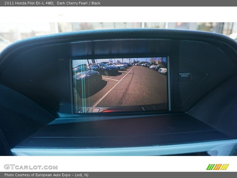 Dark Cherry Pearl / Black 2011 Honda Pilot EX-L 4WD