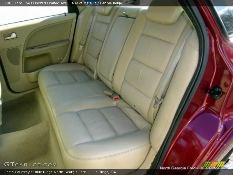 Merlot Metallic / Pebble Beige 2005 Ford Five Hundred Limited AWD