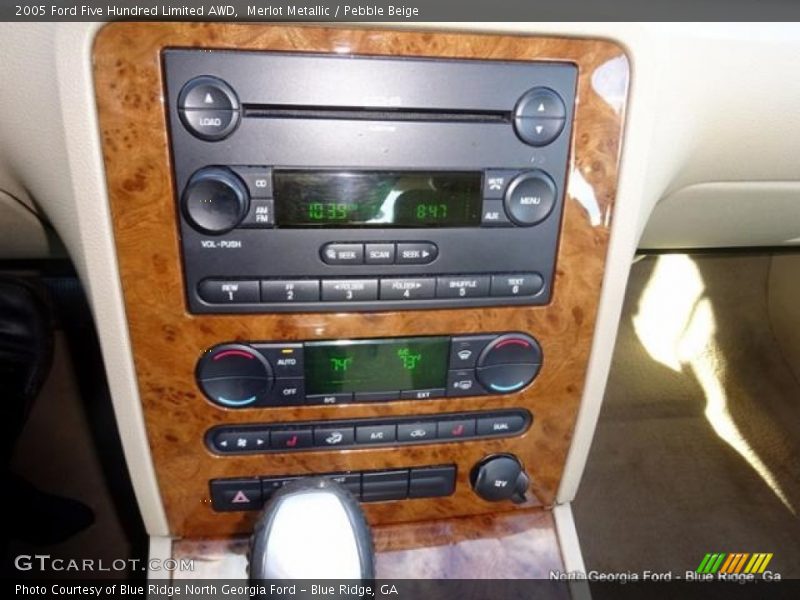 Merlot Metallic / Pebble Beige 2005 Ford Five Hundred Limited AWD