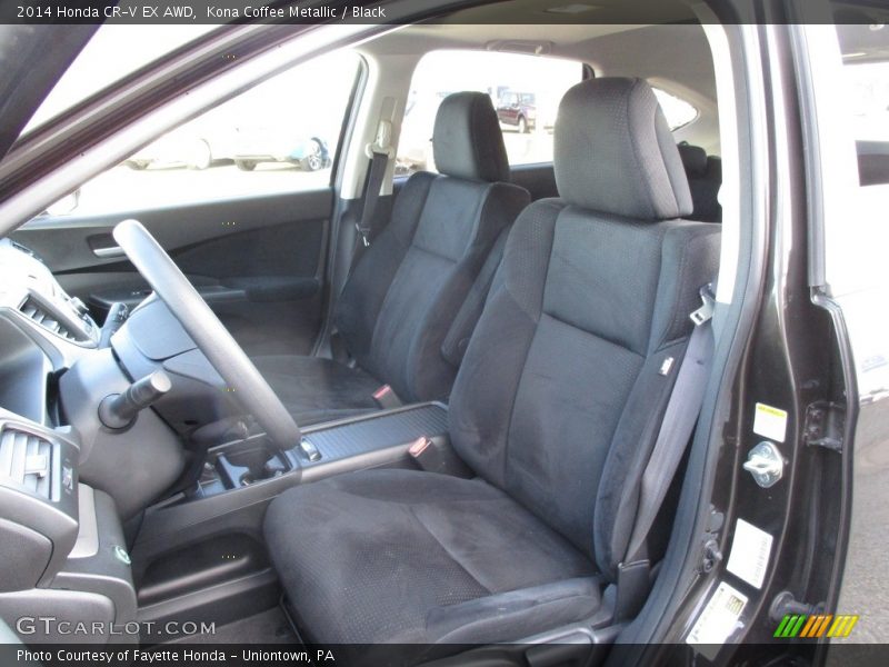Kona Coffee Metallic / Black 2014 Honda CR-V EX AWD