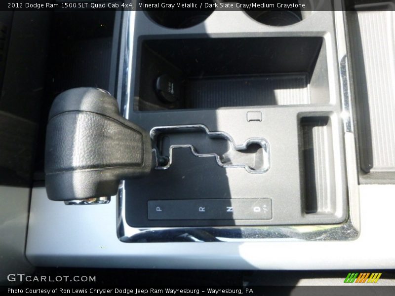 Mineral Gray Metallic / Dark Slate Gray/Medium Graystone 2012 Dodge Ram 1500 SLT Quad Cab 4x4