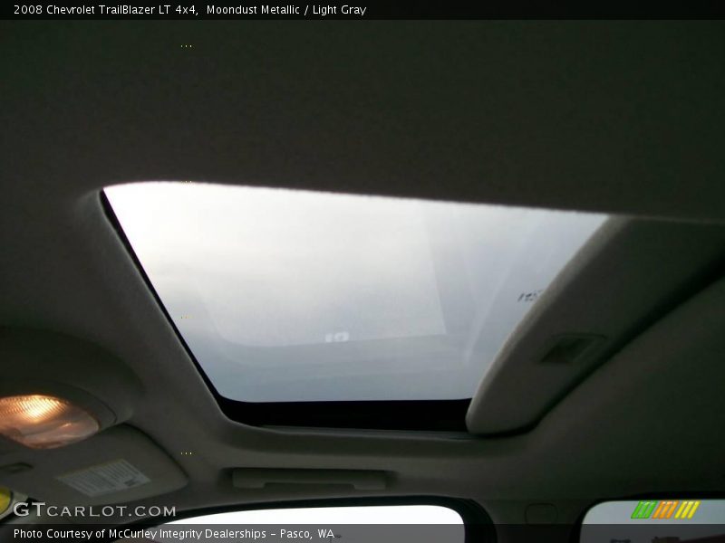 Moondust Metallic / Light Gray 2008 Chevrolet TrailBlazer LT 4x4