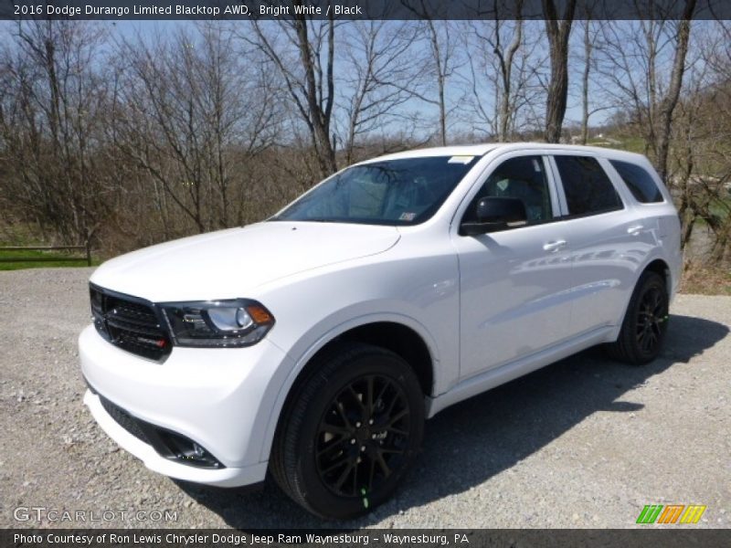 Front 3/4 View of 2016 Durango Limited Blacktop AWD
