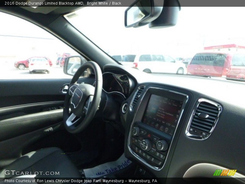 Bright White / Black 2016 Dodge Durango Limited Blacktop AWD