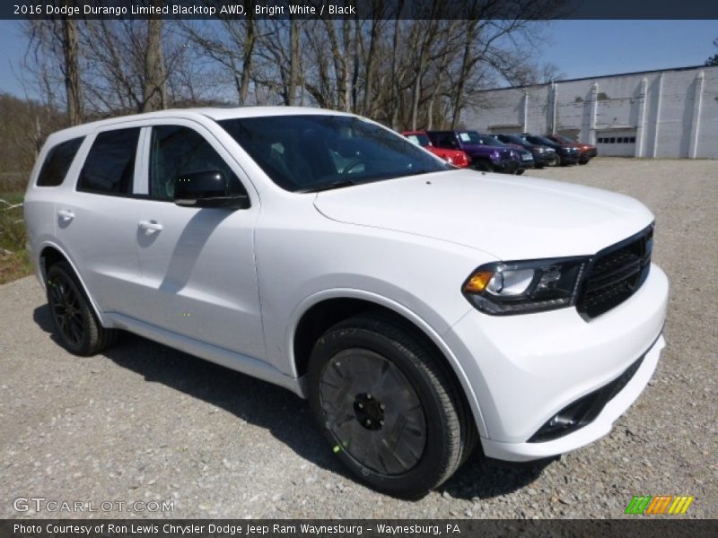 Front 3/4 View of 2016 Durango Limited Blacktop AWD