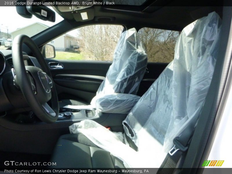 Bright White / Black 2016 Dodge Durango Limited Blacktop AWD