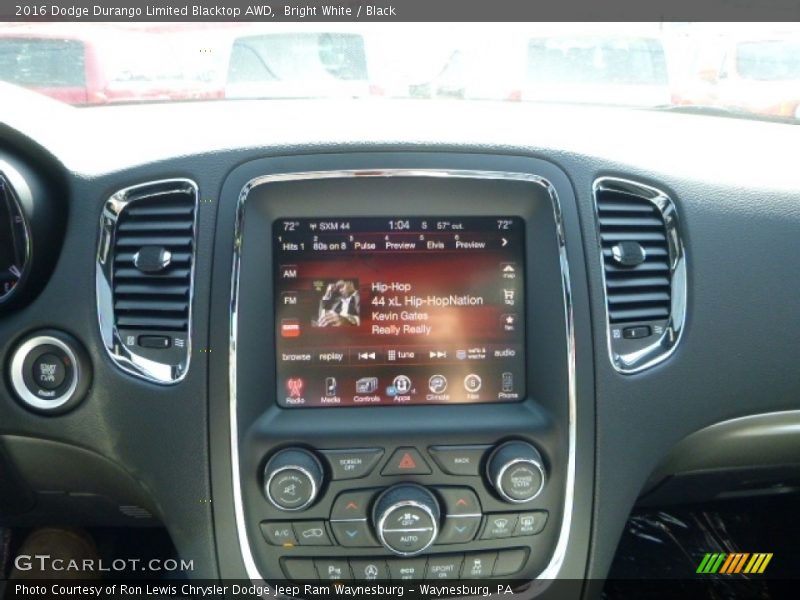 Bright White / Black 2016 Dodge Durango Limited Blacktop AWD