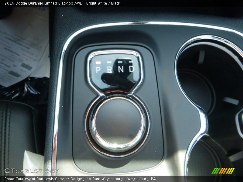  2016 Durango Limited Blacktop AWD 8 Speed Automatic Shifter