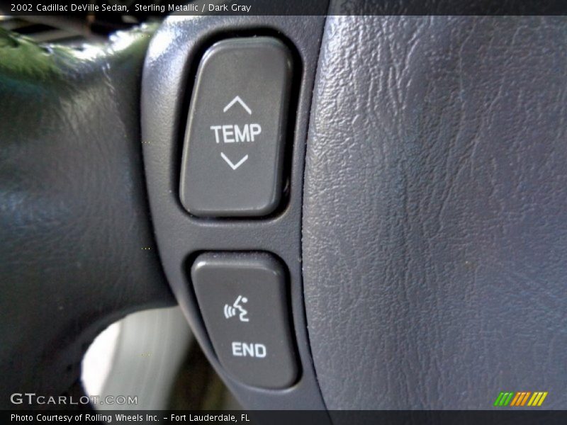 Sterling Metallic / Dark Gray 2002 Cadillac DeVille Sedan
