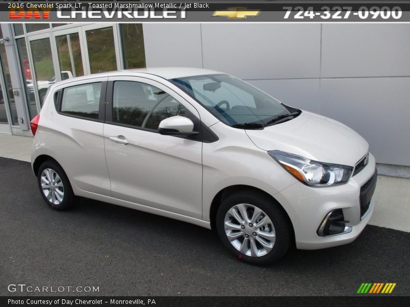 Toasted Marshmallow Metallic / Jet Black 2016 Chevrolet Spark LT