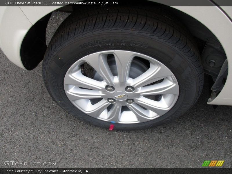 Toasted Marshmallow Metallic / Jet Black 2016 Chevrolet Spark LT