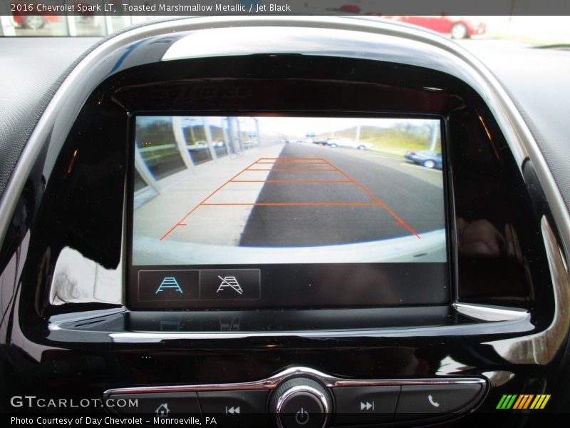 Toasted Marshmallow Metallic / Jet Black 2016 Chevrolet Spark LT