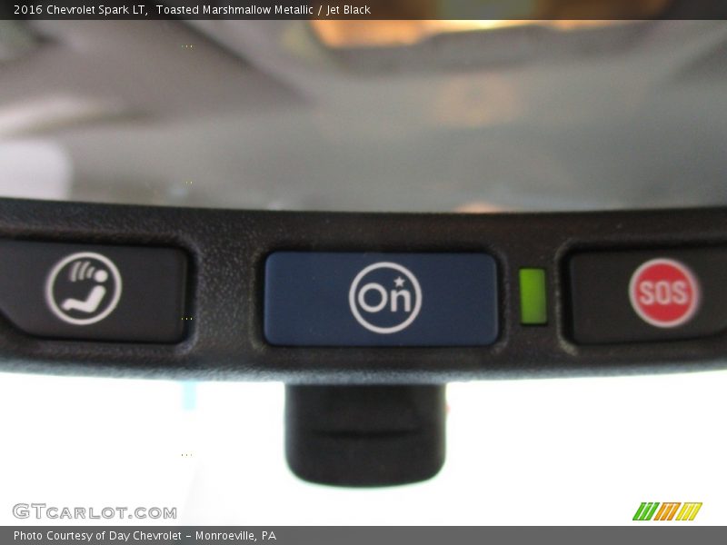 Toasted Marshmallow Metallic / Jet Black 2016 Chevrolet Spark LT