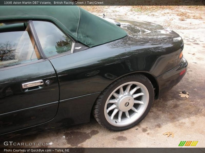 British Racing Green / Tan/Green 1998 Aston Martin DB7 Volante