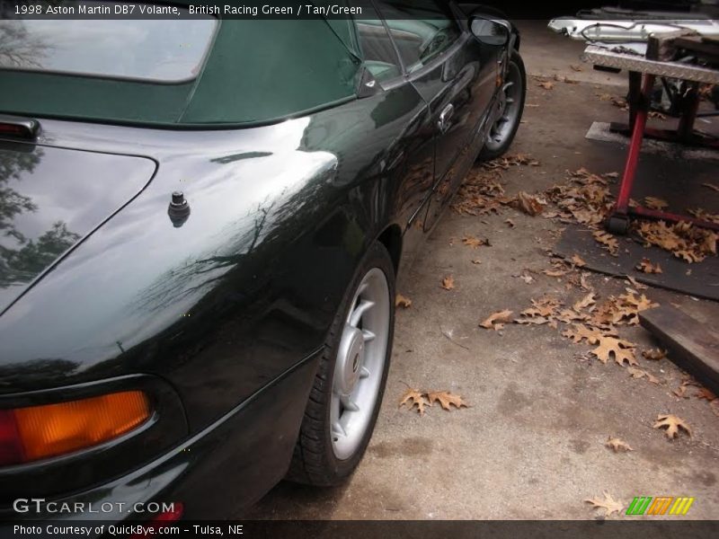 British Racing Green / Tan/Green 1998 Aston Martin DB7 Volante