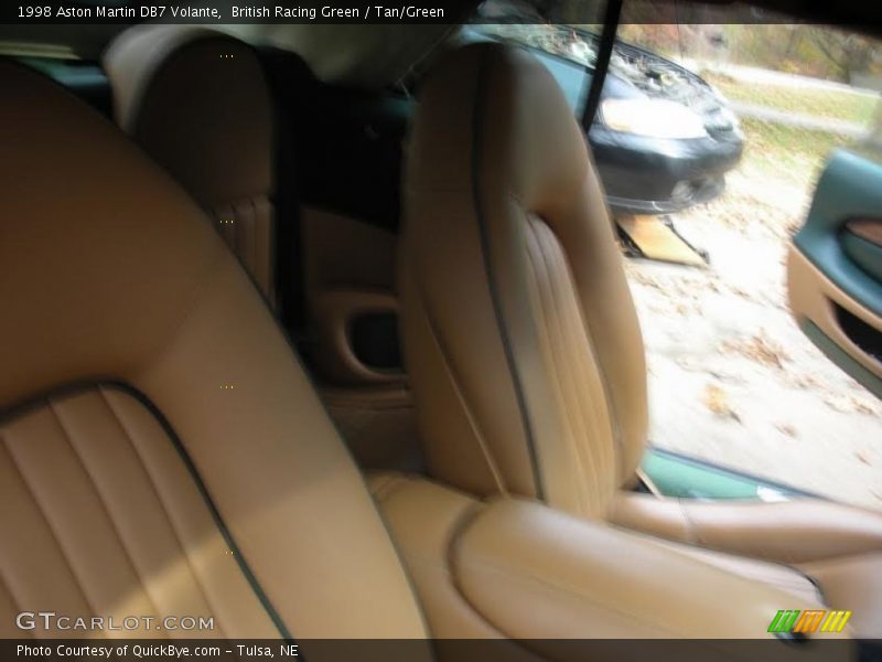 British Racing Green / Tan/Green 1998 Aston Martin DB7 Volante
