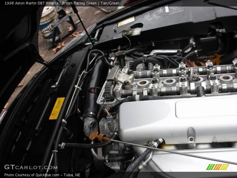 British Racing Green / Tan/Green 1998 Aston Martin DB7 Volante