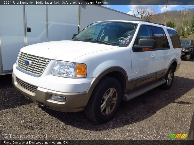 Oxford White / Medium Parchment 2004 Ford Expedition Eddie Bauer 4x4