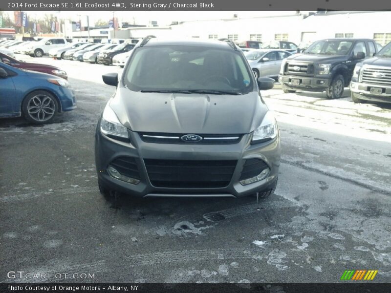 Sterling Gray / Charcoal Black 2014 Ford Escape SE 1.6L EcoBoost 4WD