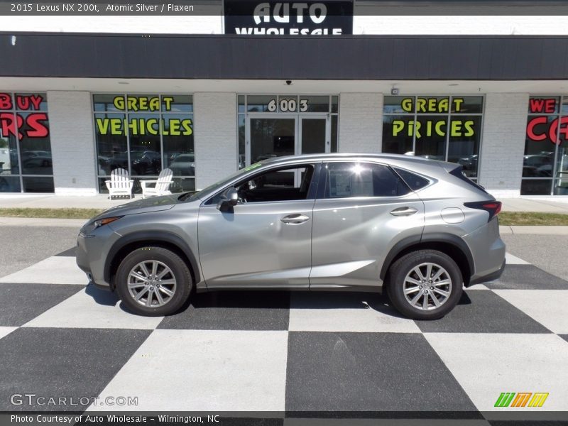Atomic Silver / Flaxen 2015 Lexus NX 200t