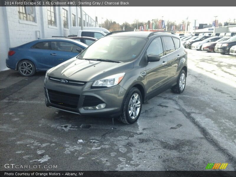 Sterling Gray / Charcoal Black 2014 Ford Escape SE 1.6L EcoBoost 4WD