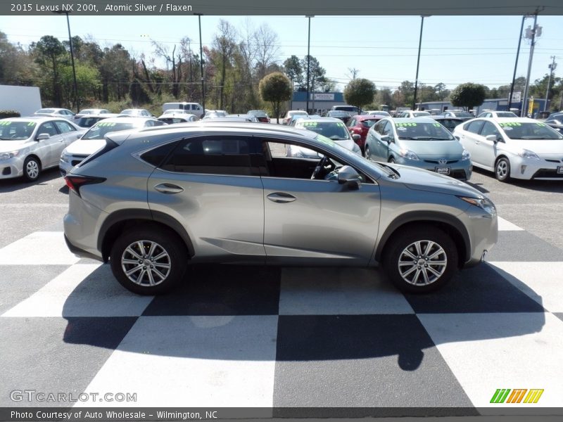 Atomic Silver / Flaxen 2015 Lexus NX 200t