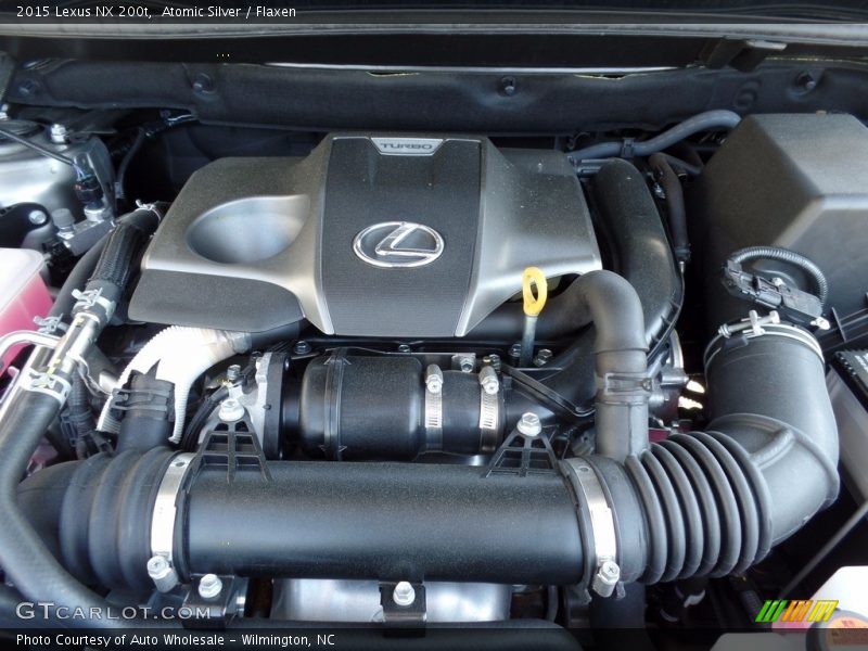 Atomic Silver / Flaxen 2015 Lexus NX 200t