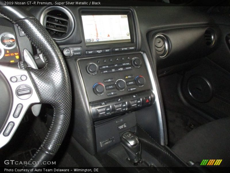 Super Silver Metallic / Black 2009 Nissan GT-R Premium