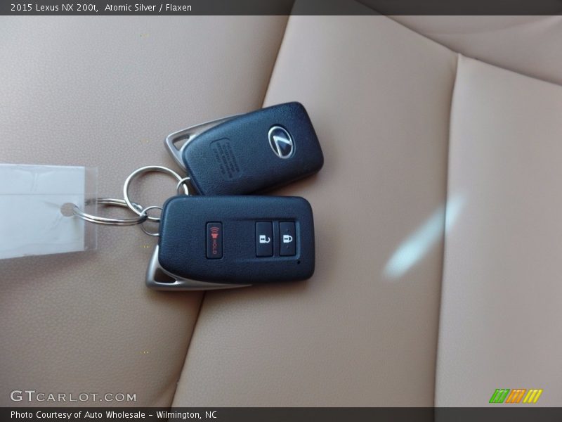 Atomic Silver / Flaxen 2015 Lexus NX 200t