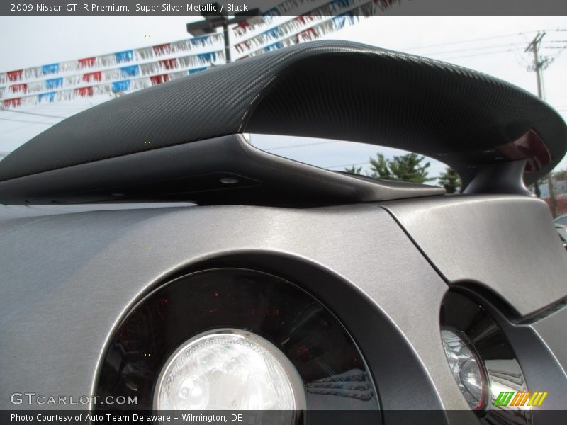 Super Silver Metallic / Black 2009 Nissan GT-R Premium