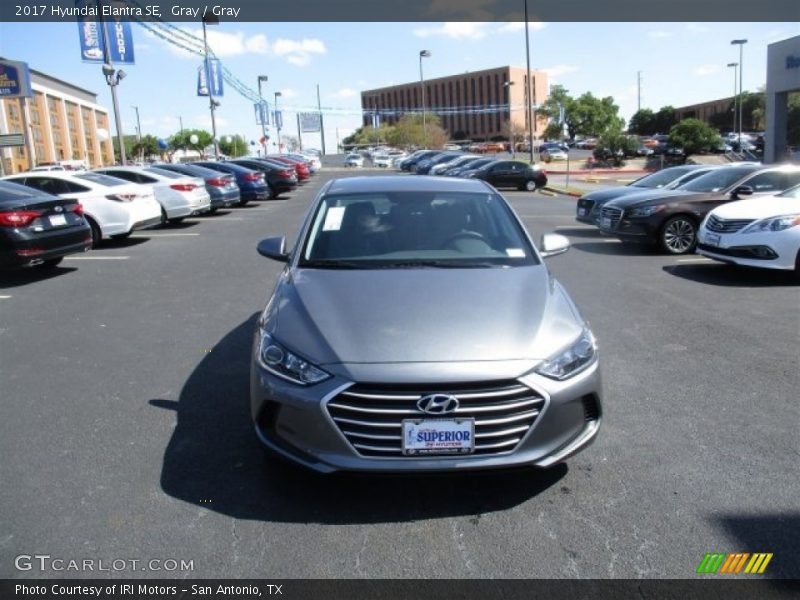 Gray / Gray 2017 Hyundai Elantra SE