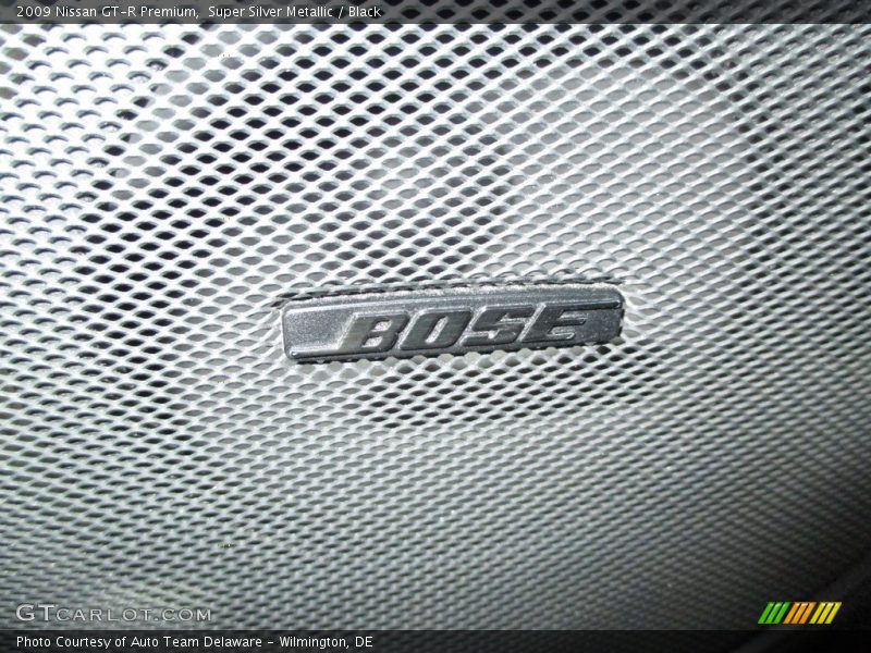 Super Silver Metallic / Black 2009 Nissan GT-R Premium