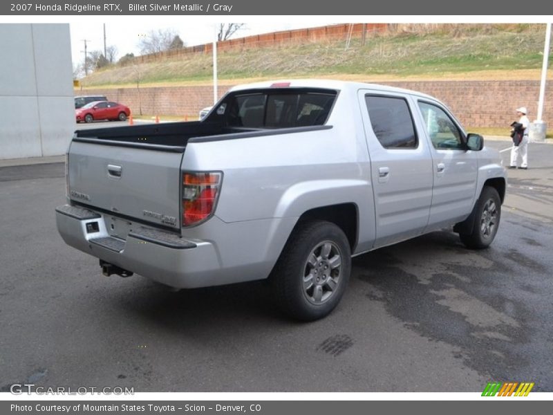 Billet Silver Metallic / Gray 2007 Honda Ridgeline RTX