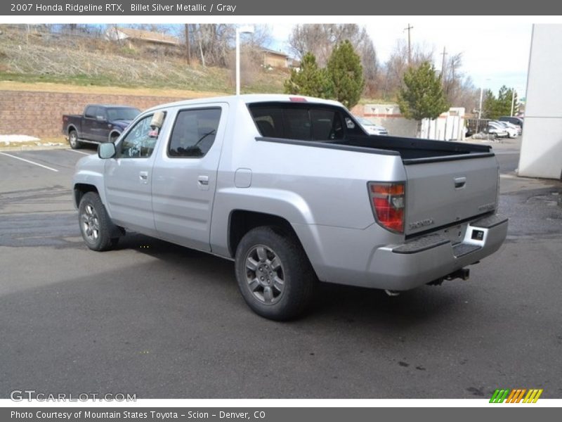 Billet Silver Metallic / Gray 2007 Honda Ridgeline RTX