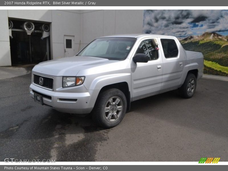 Billet Silver Metallic / Gray 2007 Honda Ridgeline RTX