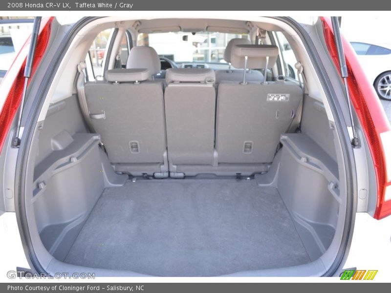 Taffeta White / Gray 2008 Honda CR-V LX