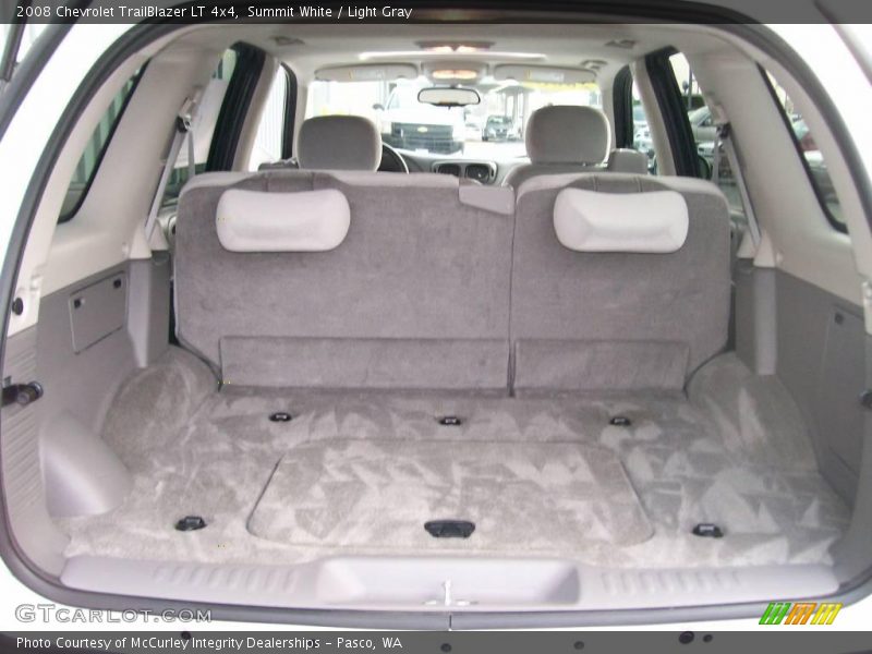 Summit White / Light Gray 2008 Chevrolet TrailBlazer LT 4x4