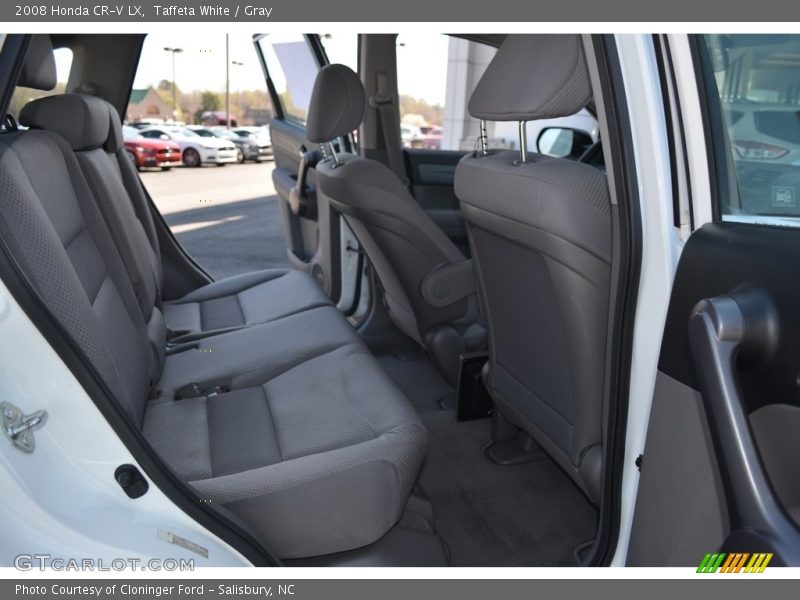 Taffeta White / Gray 2008 Honda CR-V LX