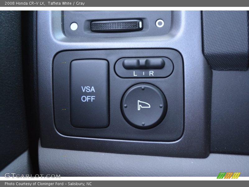 Taffeta White / Gray 2008 Honda CR-V LX