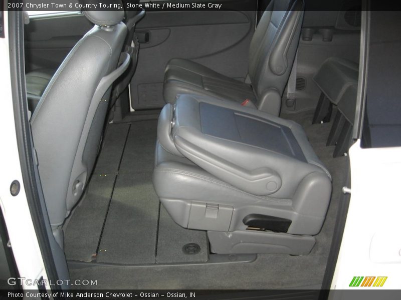 Stone White / Medium Slate Gray 2007 Chrysler Town & Country Touring