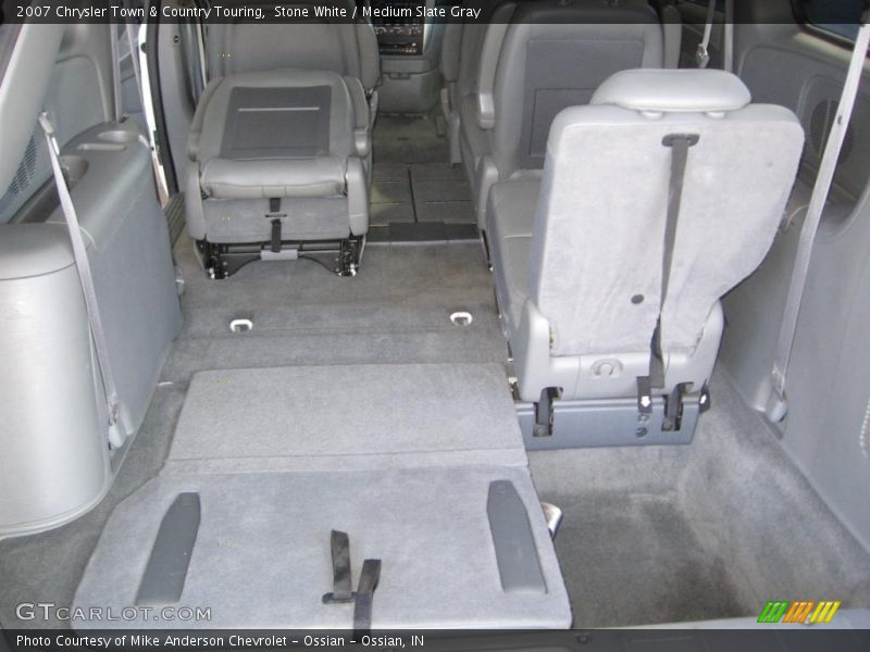 Stone White / Medium Slate Gray 2007 Chrysler Town & Country Touring
