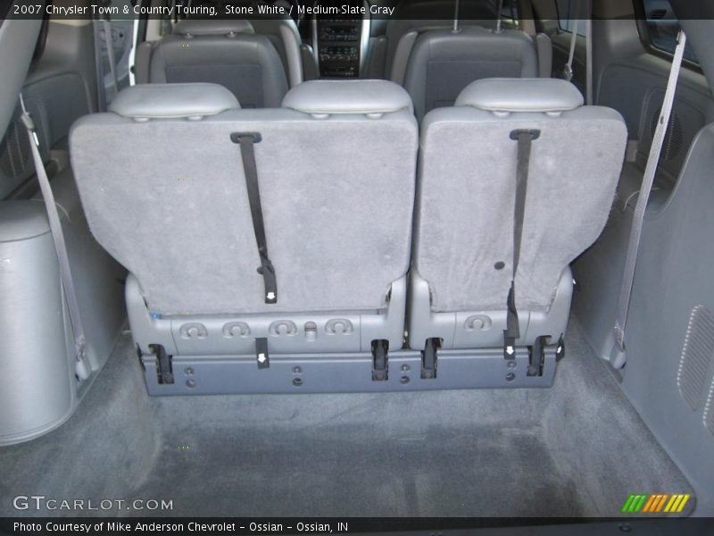 Stone White / Medium Slate Gray 2007 Chrysler Town & Country Touring