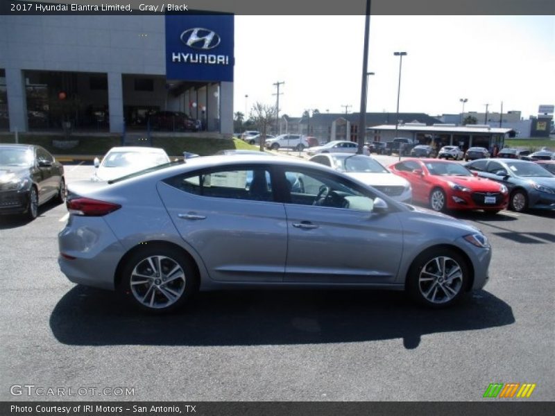 Gray / Black 2017 Hyundai Elantra Limited
