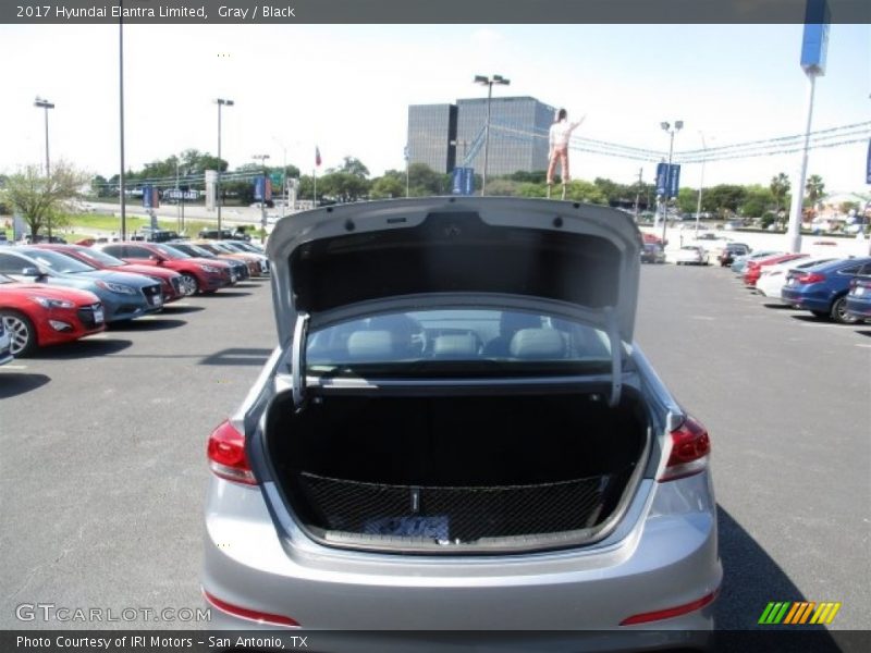 Gray / Black 2017 Hyundai Elantra Limited