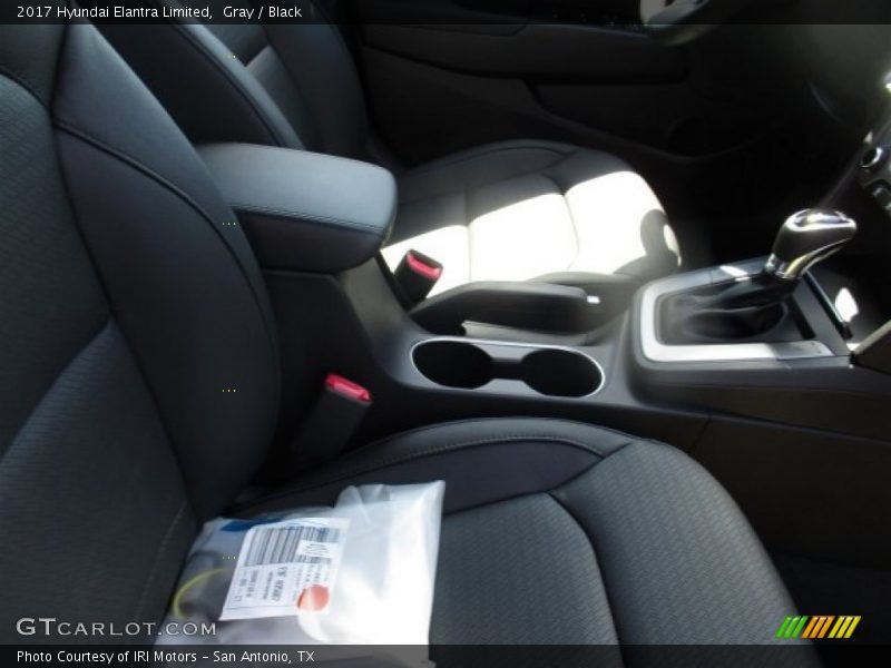 Gray / Black 2017 Hyundai Elantra Limited
