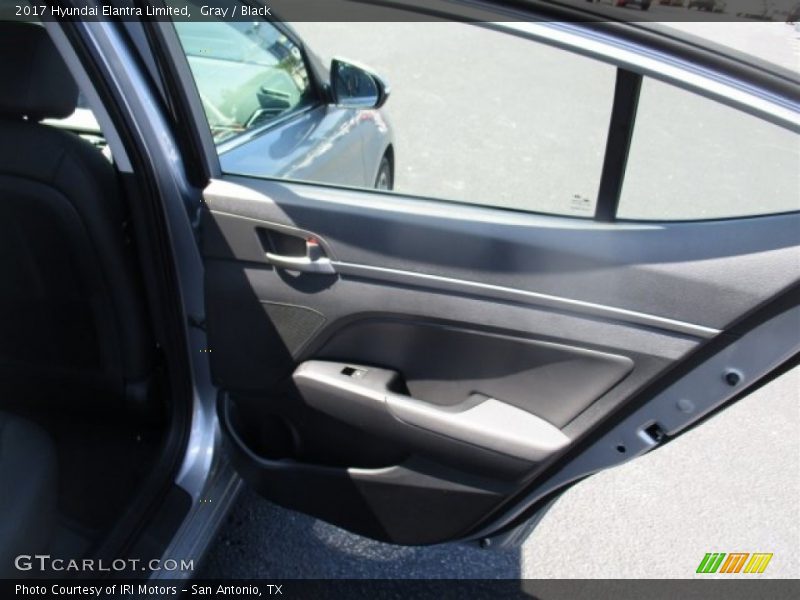 Gray / Black 2017 Hyundai Elantra Limited