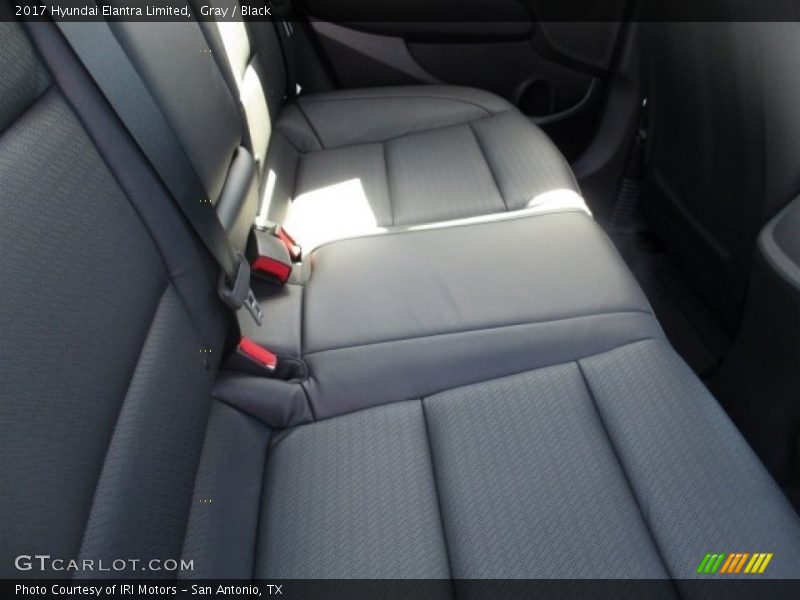 Gray / Black 2017 Hyundai Elantra Limited