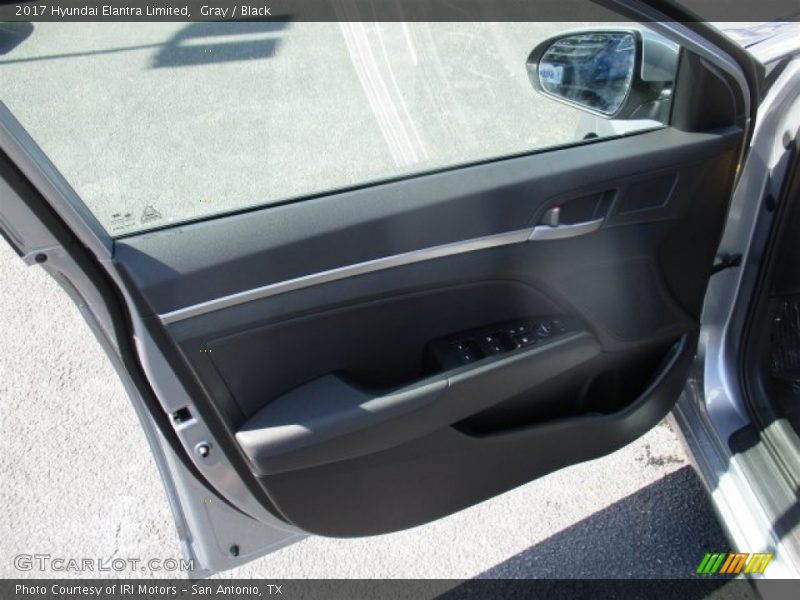 Gray / Black 2017 Hyundai Elantra Limited