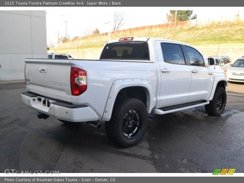 Super White / Black 2015 Toyota Tundra Platinum CrewMax 4x4